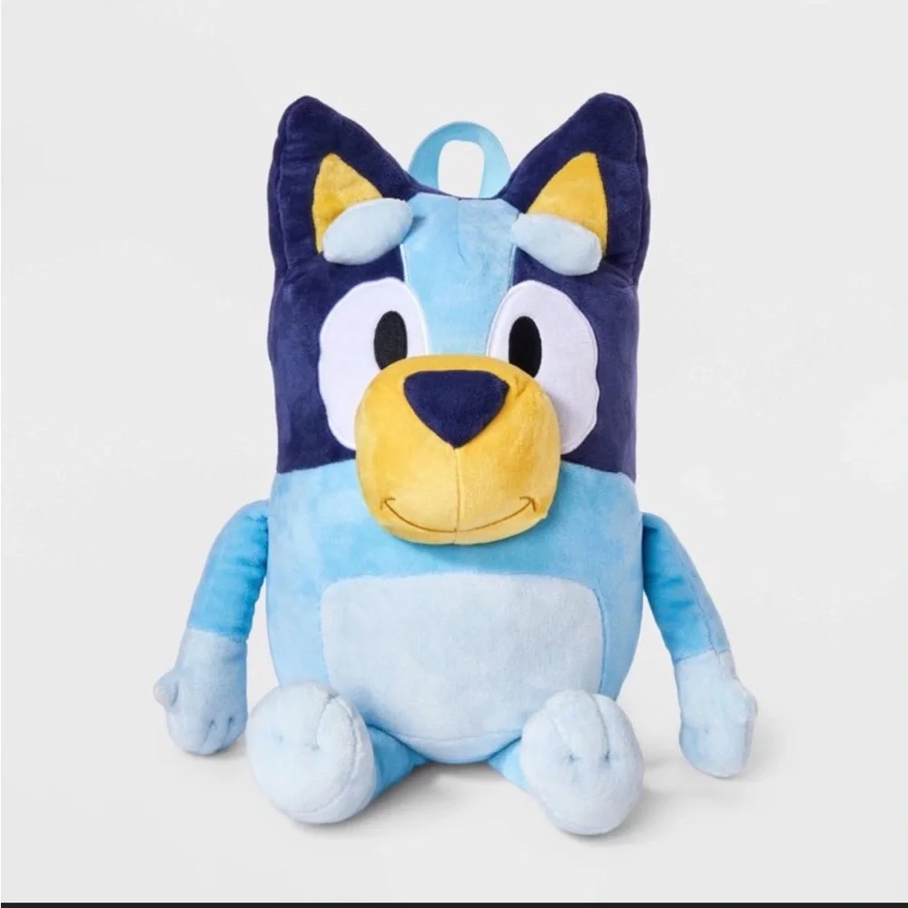 Bluey Stuffed Animal plushie backpack bag school